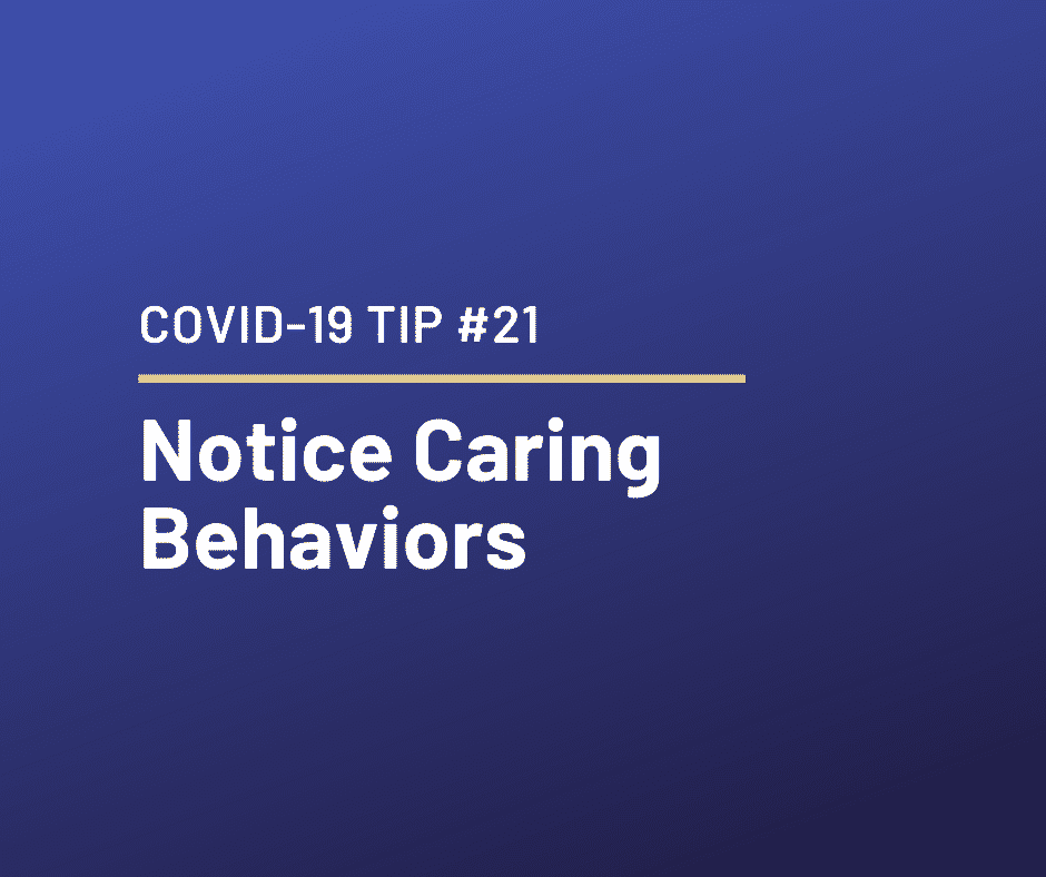 COVID-19 Relationship Tip #21